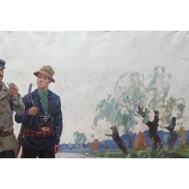 FREE SHIPPING worldwide. The painting will be rolled up and packed securely in a special protective tube. Note: The...