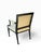 1 of 2 Antique Directoire Arm Chair W Nancy Corzine Yellow Upholstery For Sale In Los Angeles - Image 6 of 8