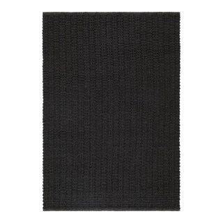 Driftwood Handmade Rug Charcoal 8x10 For Sale