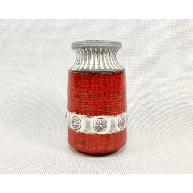 Mid-Century Ceramic Vase No 88-17 from Bay Keramik, 1970s, in Flawless conditions. Designed 1970 to 1979 This piece has an...