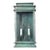 Exquisite Single Brass Wall Lantern For Sale