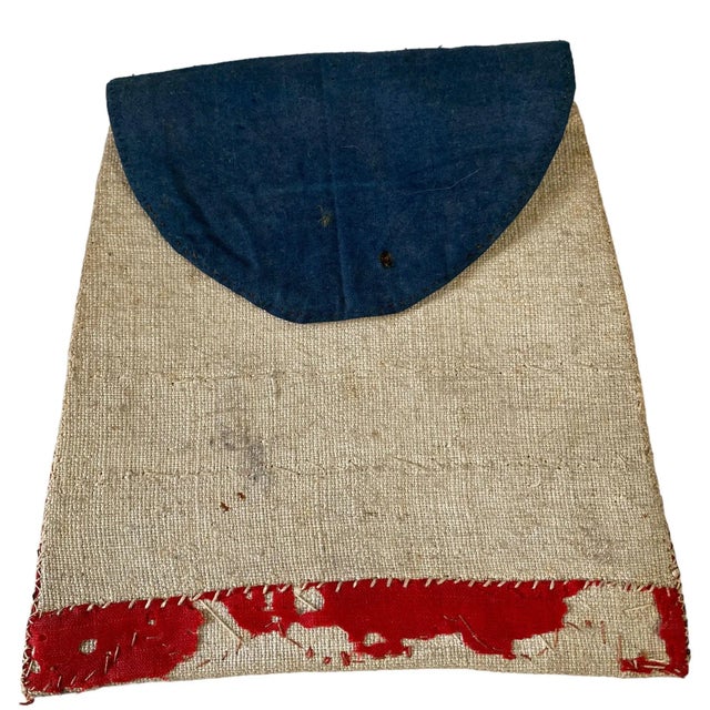 This 19th century 10" h by 7" w European (probably Italian )Church Embroidered Chalice Cover is a rare piece, boasting...