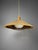 Tan Large Mid-Century Teak and Sisal Cord Pendant from Temde Leuchten, 1960s For Sale - Image 8 of 14