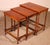 Nesting Tables in Satinwood with Brass Inlays, Set of 3 For Sale - Image 15 of 16