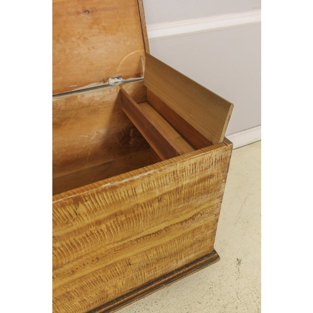 Antique American Paint Decorated Blanket Chest For Sale - Image 4 of 13