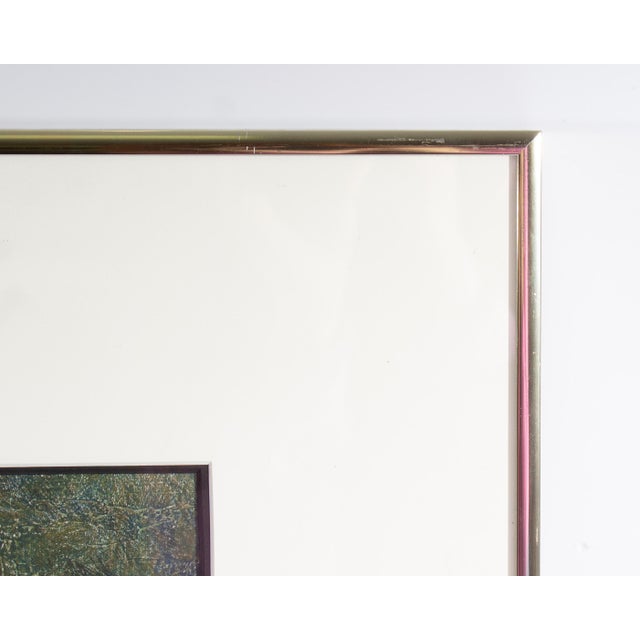 1995 “Card, Portrait & Skull” Casein Painting by Gerald G. Boyce For Sale - Image 9 of 9