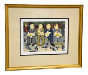 Beryl Cook Signed Lithograph