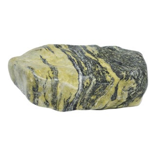 Early 19th Century Chinese Shewen Meditation Stone For Sale
