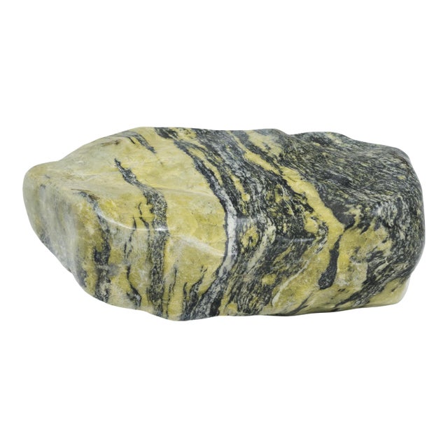 Early 19th Century Chinese Shewen Meditation Stone For Sale