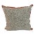 Animal Print Toss Pillow With Coral Linen Details For Sale