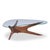 Adrian Pearsall for Craft Associates Mid Century Walnut Jacks Coffee Table This coffee table measures: 40 wide x 24.75...