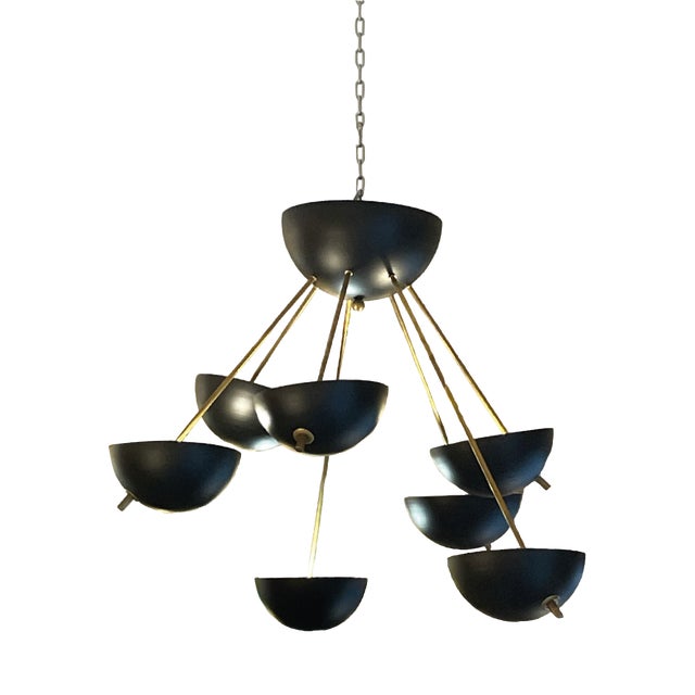 Vintage Hanging Lamp by Gino Sarfatti, 1950s For Sale