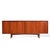 HP Hansen Style Mid Century Danish Teak and Brass Credenza This credenza measures: 84 wide x 21 deep x 33 inches high Good...