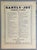 1944 Sailors Bell Bottom Trousers Sheet Music for Framing For Sale - Image 4 of 4