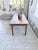 Cherrywood Farmhouse Bistro Table with Turned Legs, 1890s For Sale - Image 3 of 18