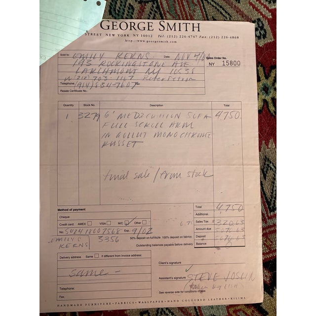 George Smith George Smith Sofa For Sale - Image 4 of 8