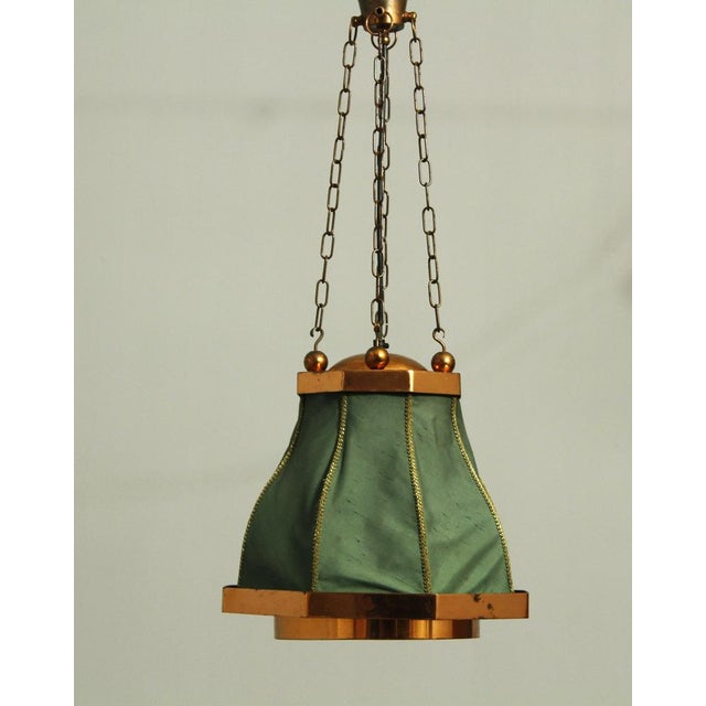 Mid-Century Modern Vintage Swedish Copper Pendant Lamp, 1950s For Sale - Image 3 of 17