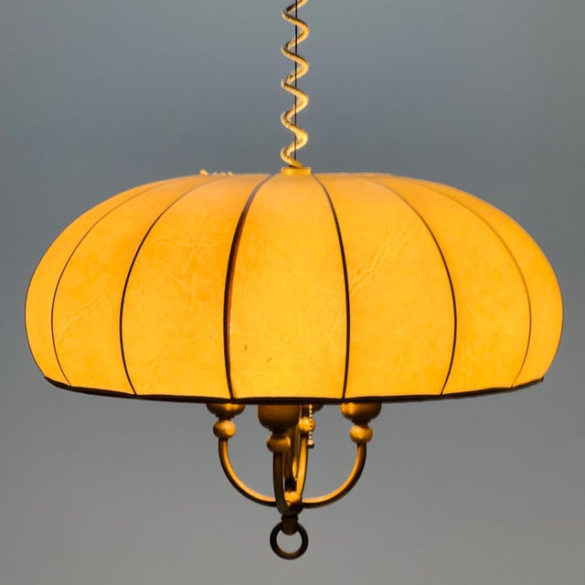 Big Space Age Pendant Lamp by Achille & Pier Giacomo Castiglioni, Bovezzo, Italy For Sale - Image 3 of 11