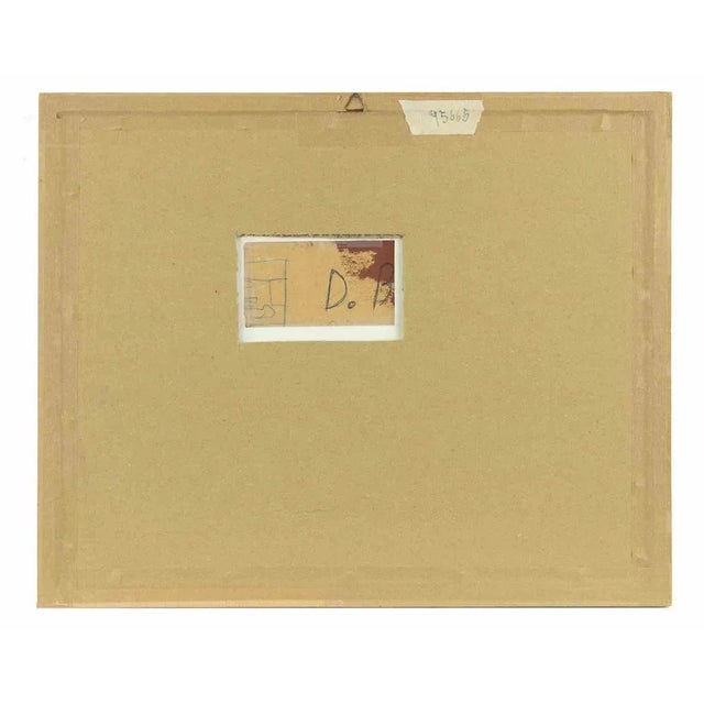 Domenico Bianchi, Untitled, Original Mixed Media, 1980s For Sale - Image 3 of 4