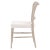 Greige Cela Oak & Cane Upholstered Dining Chairs, Set of 2 For Sale - Image 8 of 13