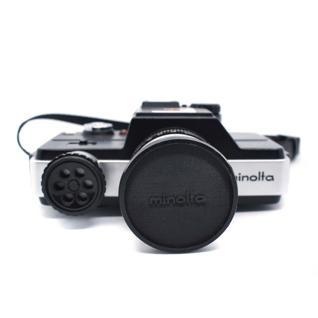 Vintage 1970s Minolta 110 Zoom SLR Film Camera For Sale - Image 6 of 9