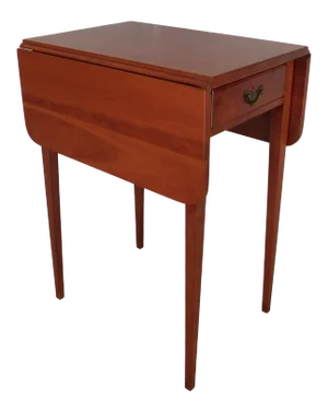 Suters Cherry Hepplewhite Style Pembroke Table