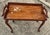 English Mid 20th Century Anglo-Indian Folding Rosewood Tray/Butler's Table With Mixed Metal Inlay For Sale - Image 3 of 10