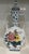 Chinese Vintage Pair of Floral Chinese Porcelain Moon Flasks (Urns, Vases) For Sale - Image 3 of 15