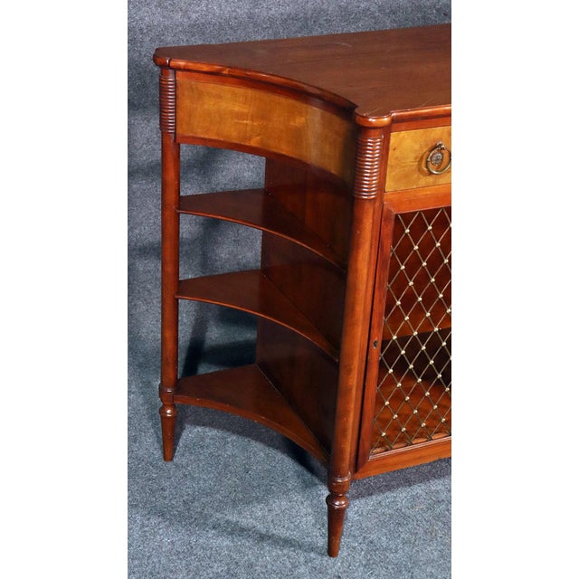French Directoire Style Walnut Narrow Console Table Chairish