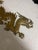 1930s Pair of Chinese Wall Mounted Brass Dragons 16” For Sale - Image 5 of 9
