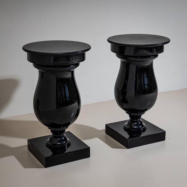 Pair of Side Tables, attributed to Giovanni Patrini, Italy, Mid-20th Century For Sale - Image 11 of 12