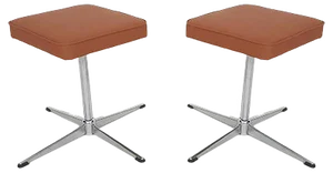 Set of Mid-Century Swivel Stools from Brabantia, The Netherlands