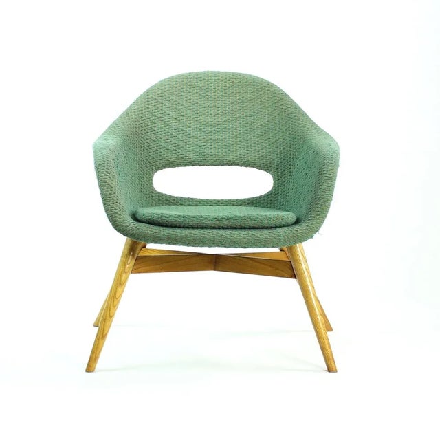 Mid-Century Shell Chair by František Jirák, 1960s For Sale - Image 12 of 12