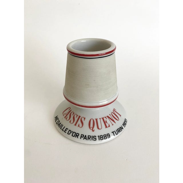 White French Porcelain Match Striker Cassis Quenot For Sale - Image 8 of 8