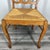 Wood Vintage French Louis XVI Style Upholstered Carved Oak Chairs, Set of 4 For Sale - Image 7 of 15