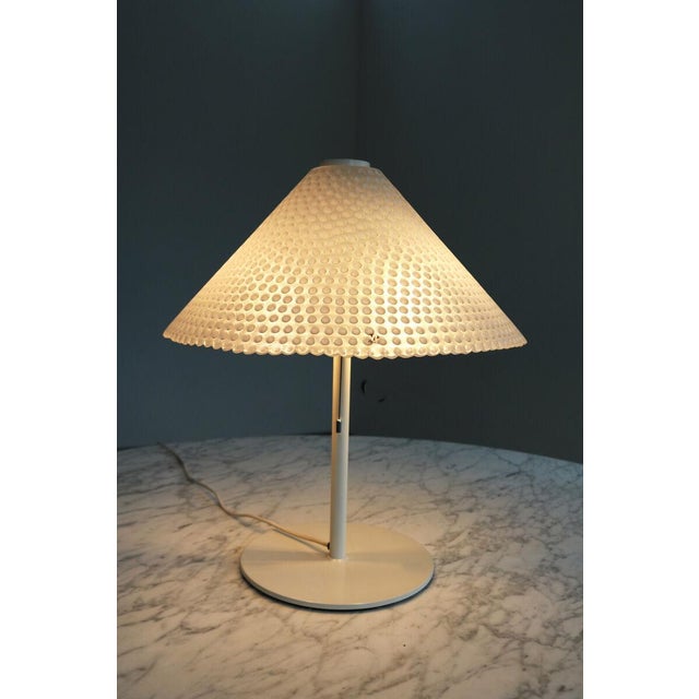 Simple sculptural design. Large table lamp. Peill & cleaner. 2 x E27 version a really impressive lamp. This piece has an...
