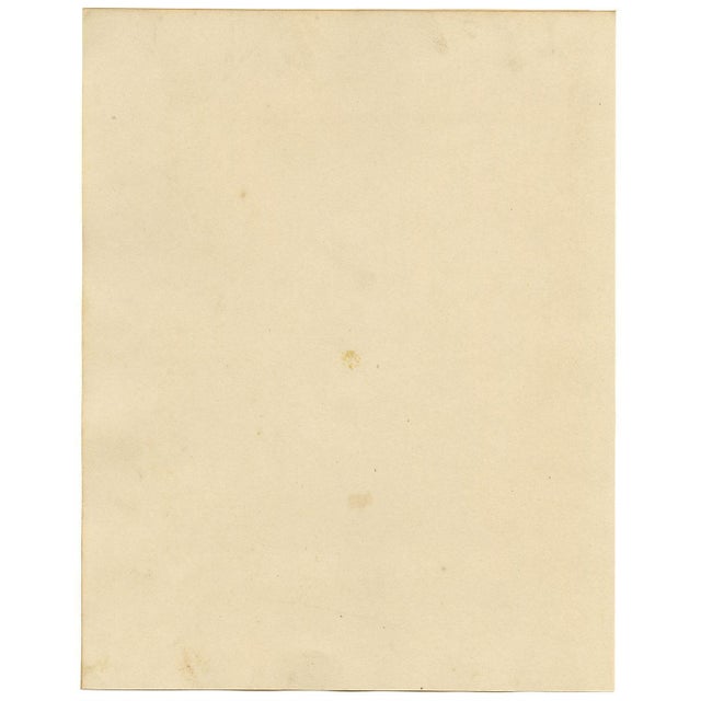 Michela De Vito, Costume of Procida, Province of Naples, 1800s, Watercolour For Sale - Image 5 of 7