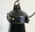 Industrial Bauhaus Black Enamel Pendant Lamp, 1930s For Sale - Image 6 of 12