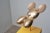 Gold Mima Bronze Sculpture by Eduard Van Giel For Sale - Image 8 of 9