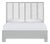 Liam Standard Bed Queen - Light Gray For Sale