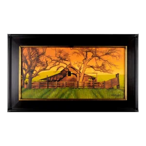 Keith Batcheller "Fall Shadows" Oil Painting on Canvas, Framed