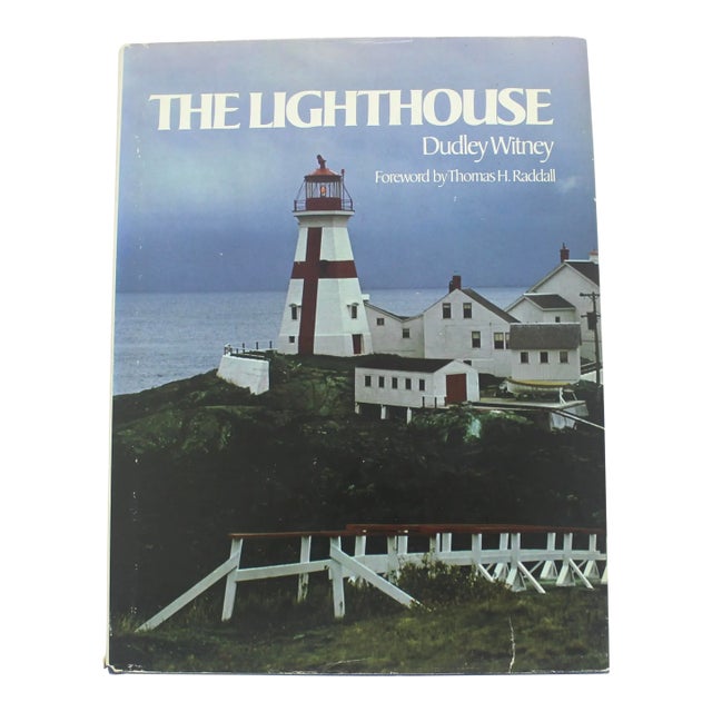 1975 "The Lighthouse" Nautical Coastal Book Hardcover For Sale