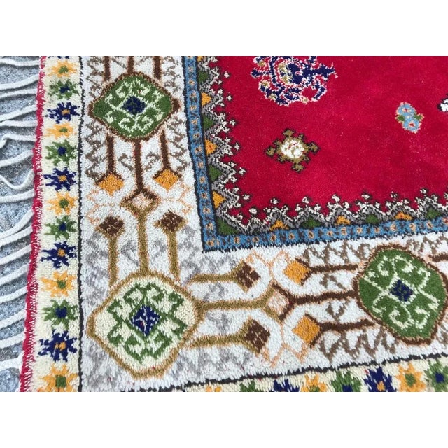 20th Century Moroccan Rabat Rug For Sale - Image 9 of 16