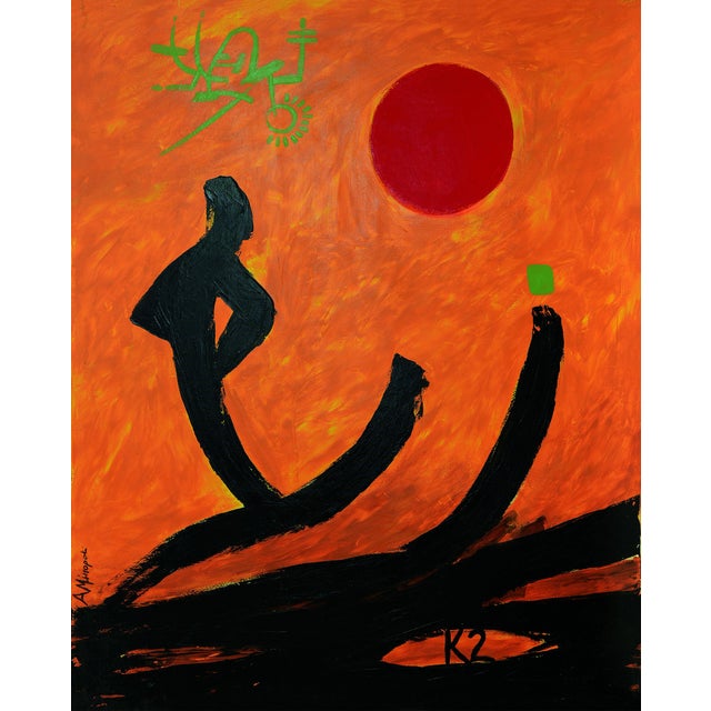 Antonio Minopoli, K2, Acrylic on Canvas, 2009 For Sale