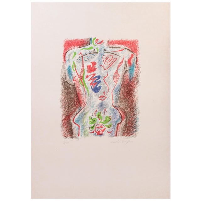 André Masson, Torse Tatoué, Lithograph, 1947 For Sale - Image 4 of 4