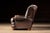 Vintage English Tufted Leather Club Chair in Brown For Sale - Image 4 of 11