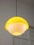 Mid-Century Modern Space Age Yellow Acrylic Glass Pendant Lamp, 1970s For Sale - Image 3 of 13
