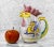 Vintage Majolica Porcelain Pottery Rooster Figural Creamer, Italy, c. Mid 20th Century - Pairs Nicely with Many Eclectic...