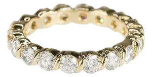 Late 20th Century Diamond Eternity Band, Size 5