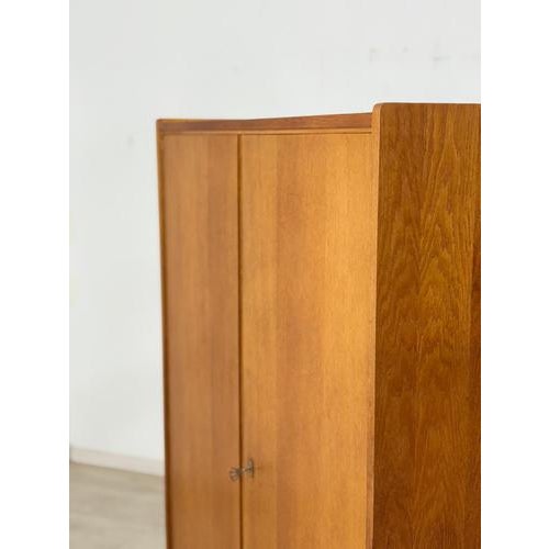 Brown Vintage Wardrobe in Oak For Sale - Image 8 of 12